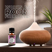 Indus Valley 100% Pure Natural & Organic, Undiluted Lavender Essential Oil with Dropper for Skin, Hair Care -15ml