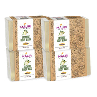 Khadi Mauri Herbal Jasmine Handmade Soaps | Pack of 4 Combo