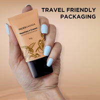 FACES CANADA Eyes & Shine Combo - Strobe Cream - Rose Gold (18 ml) + Magneteyes Kajal - Black (0.35 gm) + Tinted Moisturizer - Light 01 (18 gm) | Illuminating & Glowing Makeup Base | Lightly Tinted BB Cream | Waterproof & Smudgeproof