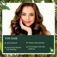 INDUS VALLEY Bio Organic Natural Brahmi Powder | Bacopa monnieri With Bhringraj Powder | Eclipta alba for Hair Care - (100g*2=200g)