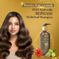 SESA Rephase Medicinal Shampoo 300Ml, Helps Control Hair Fall & Promotes Hair Growth - 300 ml