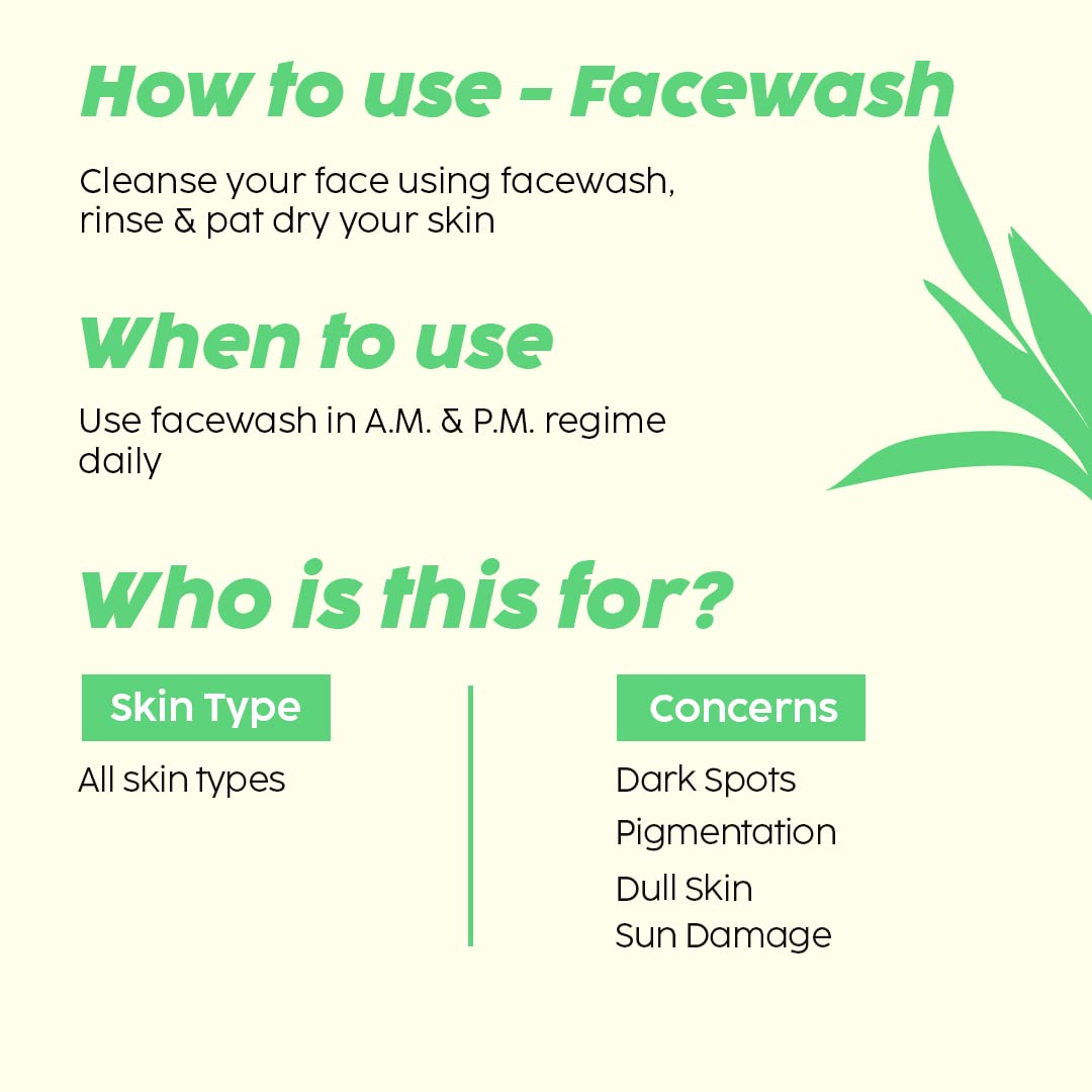 PLIX THE PLANT FIX 5% Pineapple Foaming Face Wash And Serum Combo for Pigmentation & Dark Spots, Dullness, Reveal l Brighter, Even Toned Complexion l All Skin Types