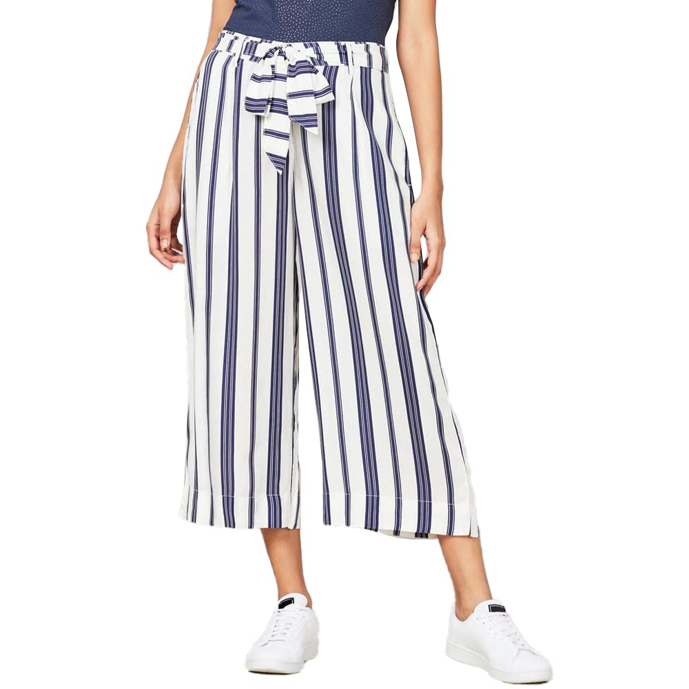 Infuse by Shoppers Stop Printed Viscose Full Length Womens Palazzo