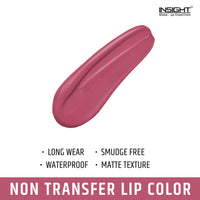 INSIGHT Non Transfer Matte Lip Color, 4Ml (25 Molten Pink) & Non Transfer Lip Color, 4Ml (24 Charmed)