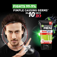 Garnier Men, Anti-Pimple Face Wash, Repairs Skin & Balances Oils, AcnoFight, 100 g (Pack of 5)