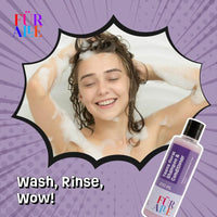 FurAlle Teens Floral Shampoo & Conditioner For Kids | Infused with Jasmine Flower, Onion Extract, Lotus Water & Lavender Oil | Gentle, Nourishing Hair Care for Boys & Girls | 2-in-1 Hair Care | 200ml
