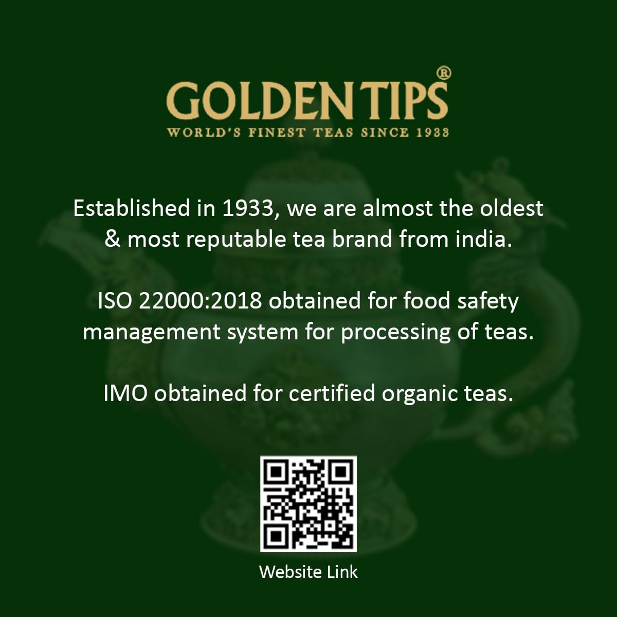 Golden Tips Mango Black Tea- Tin Can, 100 Gram