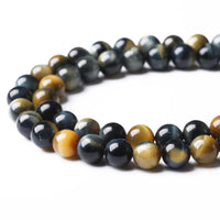 60PCS 6MM AAA Dreamlike Tiger Eye Stone Beads Natural Gemstone Bead Crystal Healing Energy Jewelry Making DIY 15 inches