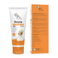 Fixderma Hoopoe Gentle Hair & Body Wash for Kids with Colloidal oatmeal, Aloe Vera Gel Extract, Calendula & Coconut Oil|Top to Toe wash for Baby | Tear Free Formula | Dermatologist Tested (100 Ml)