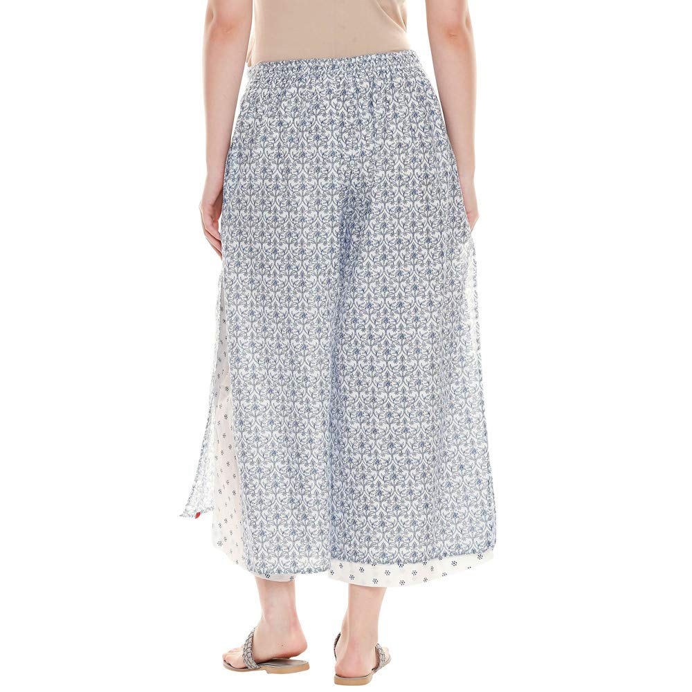 BIBA Womens Printed Palazzos