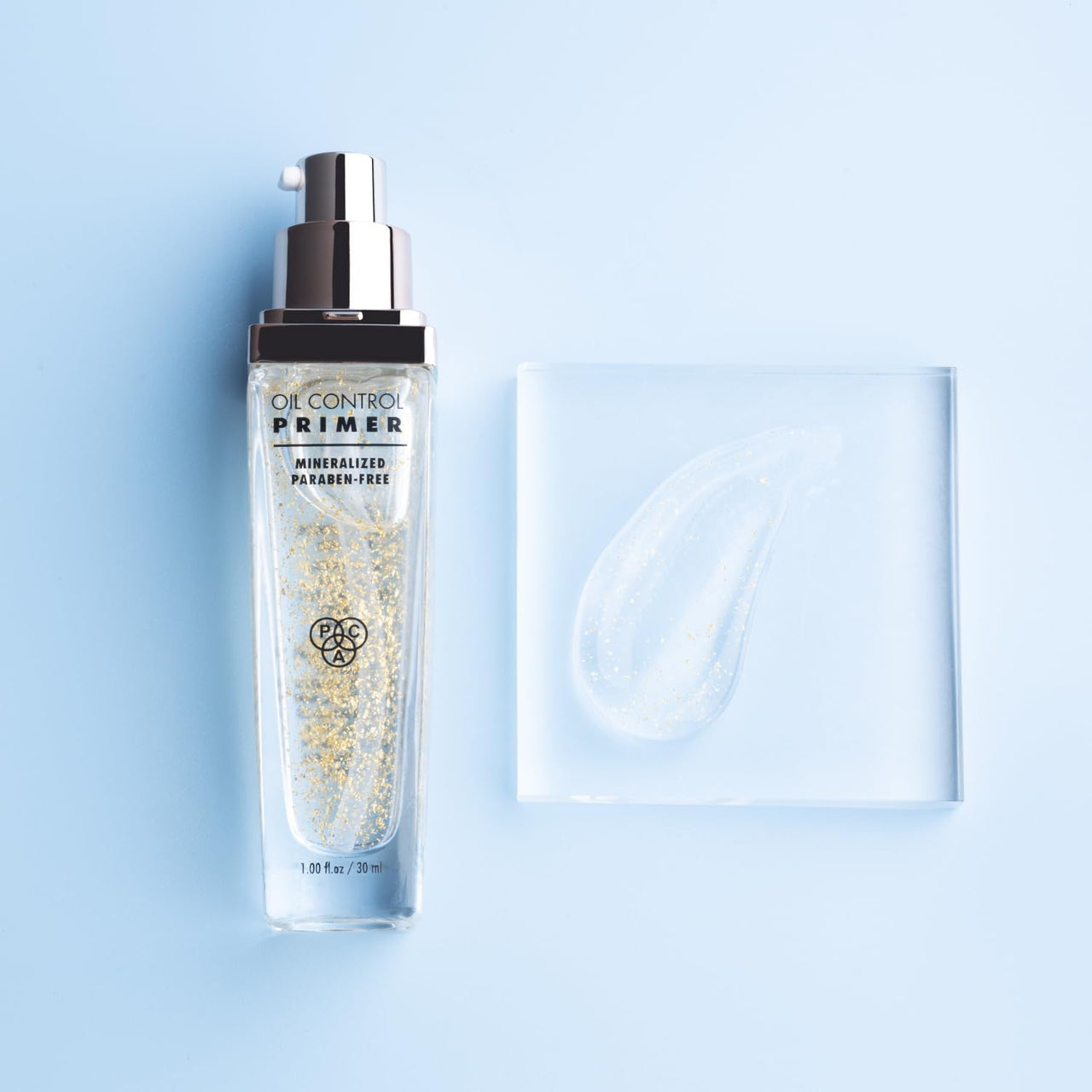 PAC Oil Control Primer | Perfect Makeup Primer for Oily Skin that Controls Oil & Shine | Infused with 24K Gold Leaf | 30 ml