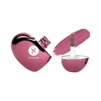 SUGAR Cosmetics LA LA Love Matte Liquid Lipstick | Lasts 18Hrs | Transferproof & Waterproof - 04 Mauve Mack