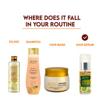 Jovees Herbal Hair Serum Grape Seed and Almond | For Frizzy Hair | Prevents Hairfall | For Men & Women (60ml)