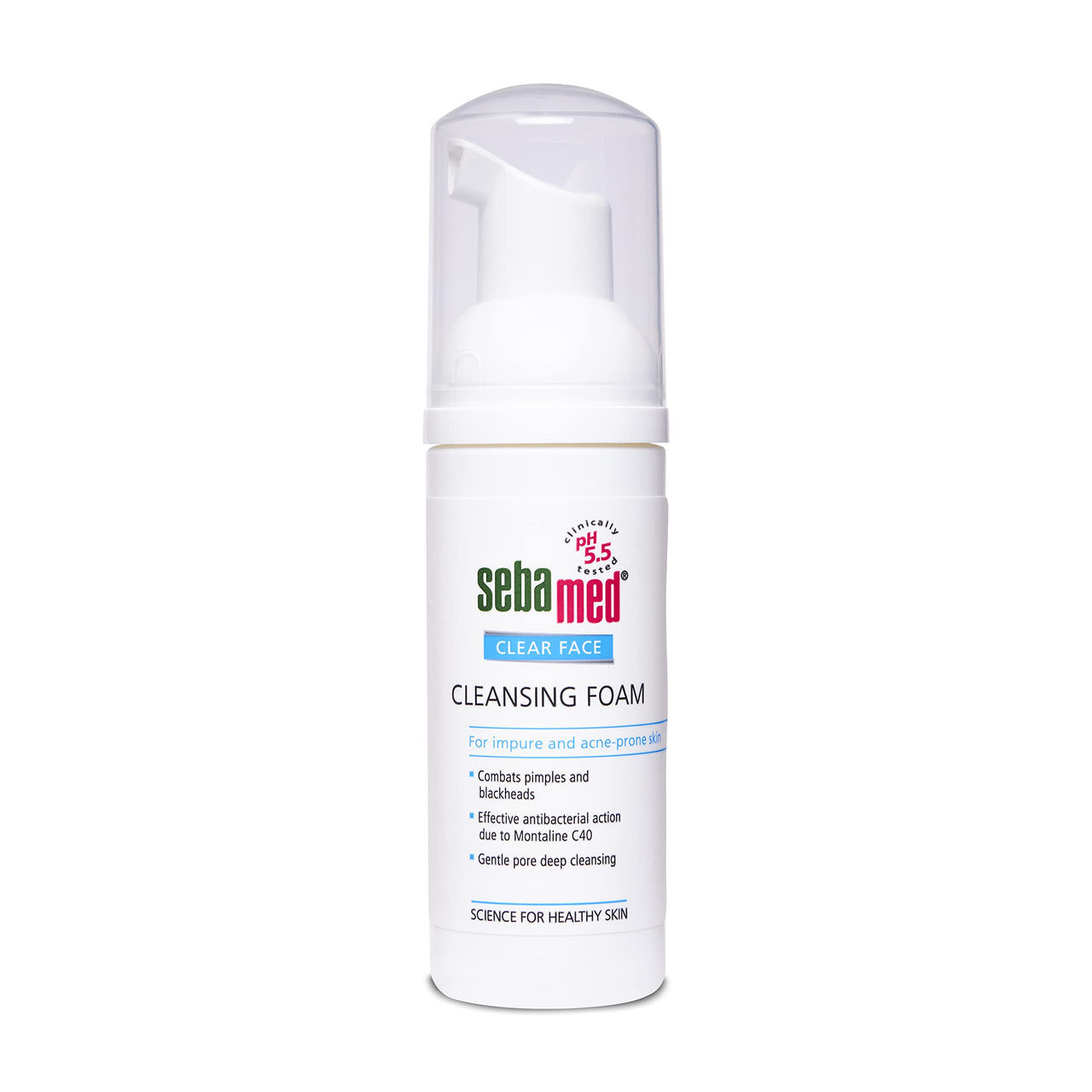 SebaMed Baby Body Lotion, For All Skin Types, 400 ml & Sebamed Clear Face Foam, 50ml