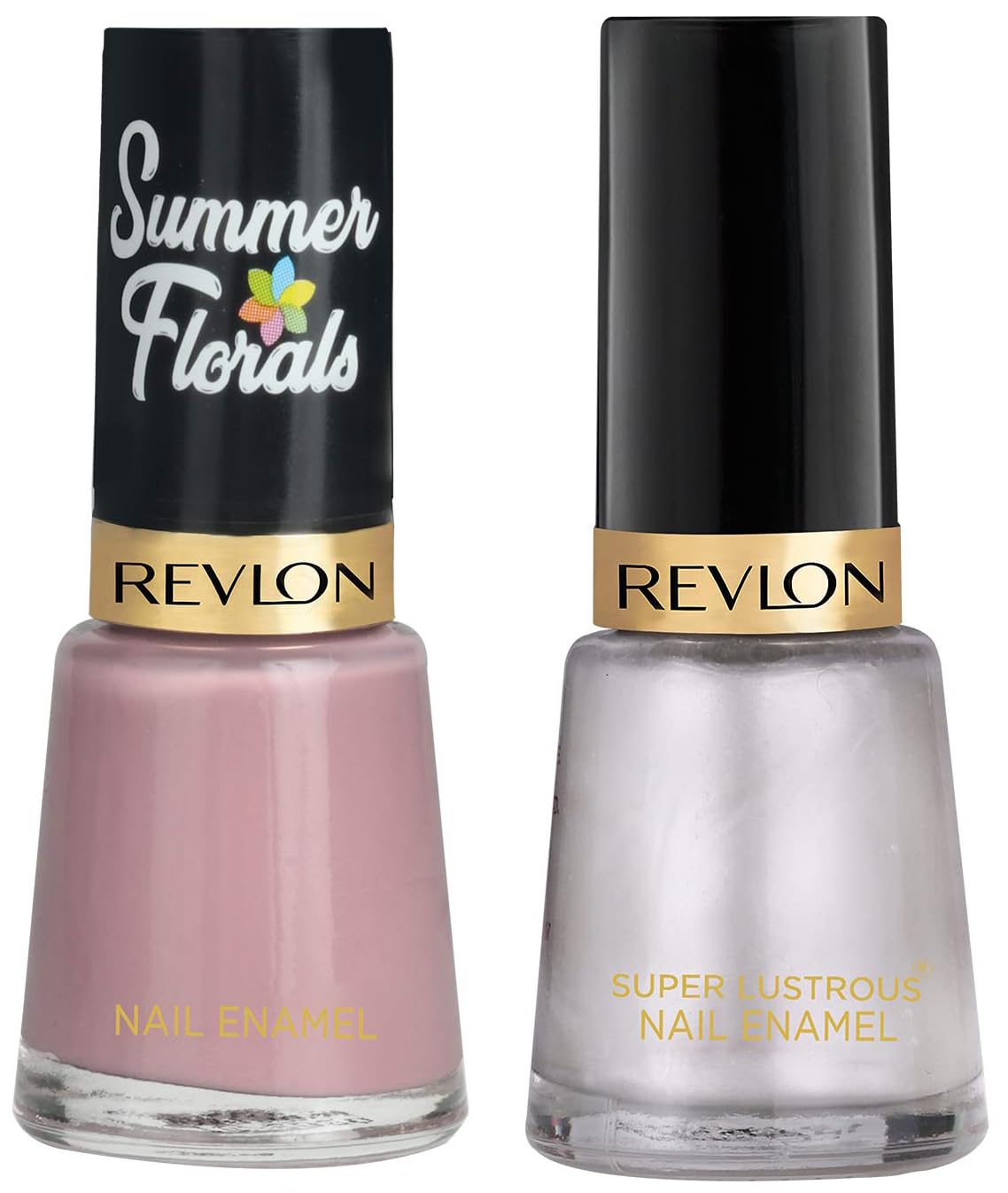 REVLON Nail Enamel Matte Finish & Summer Florals Combo, 8 Ml