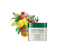 Biotique Bio Fruit Whitening Lip Balm, 12g And Biotique Bio Sandalwood 50+ SPF UVA/UVB Sunscreen Ultra Soothing Face Lotion, 120 ml