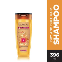 L'Oreal Paris 6 Oil Nourish Shampoo, 360ml (With 10% Extra) and L'Oreal Paris Extraordinary Oil Hair Serum for Women & Men, 100 ml