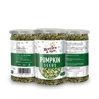 Berries And Nuts Pumpkin, Sunflower & Chia Seeds Combo | Pumpkin Seeds 200 Grams, Sunflower Seed 200 Grams & Chia Seed 250 Grams