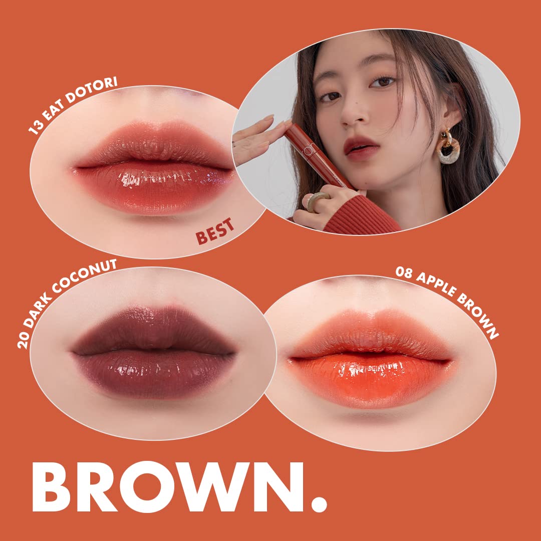 rom&nd Bare Juicy Lasting Glossy Tint 25 Bare Grape | High-Shine Lip Color | Smooth Application | Lightweight and Comfortable Wear | Hydrating Lip Tint for Everyday Use