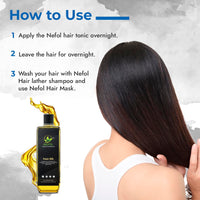 Nefol Hair Oil with Sesame, Amla, Flaxseed, Coconut, Mustard & Argan Oils - Prevents Dandruff, Strengthens Hair, Promotes Growth (For Women & Men) - 200ml