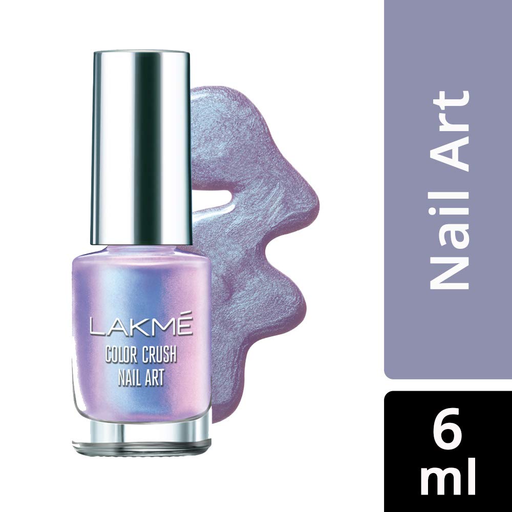 Lakmé Color Crush Nailart, U4 6Ml Glossy Finish