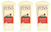 Lotus Herbals Shea Butter and Real Strawberry 24 Hour Moisturiser Cream (60g) x Pack of 3