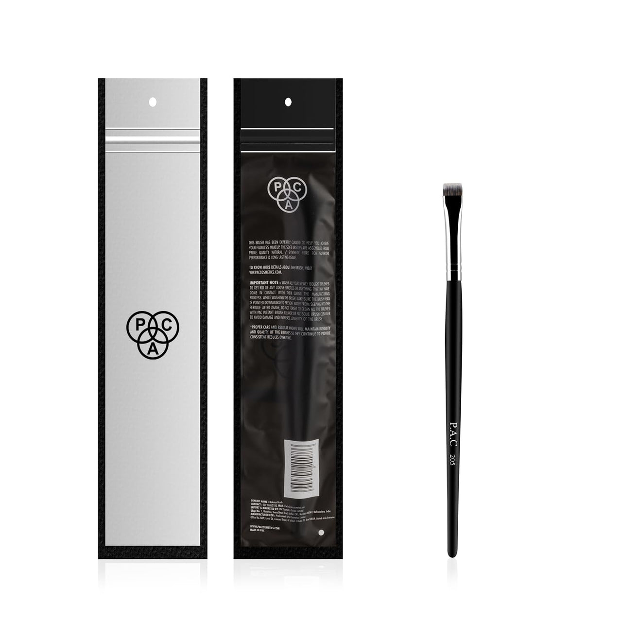 PAC Flat Eyebrow Brush 205
