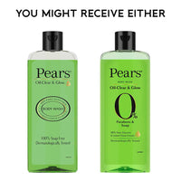 Pears Oil Clear & Glow Shower Gel, With 98% Glycerine, 100% Soap Free, Paraben Free, 250 ml