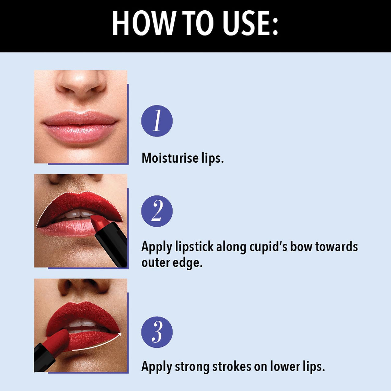 Blue Heaven Get Matte Lipstick | Soft Matte Finish and Lightweight Formula | Intense Pigment | Long-Lasting Lipsticks For Women | 201 | 4GM