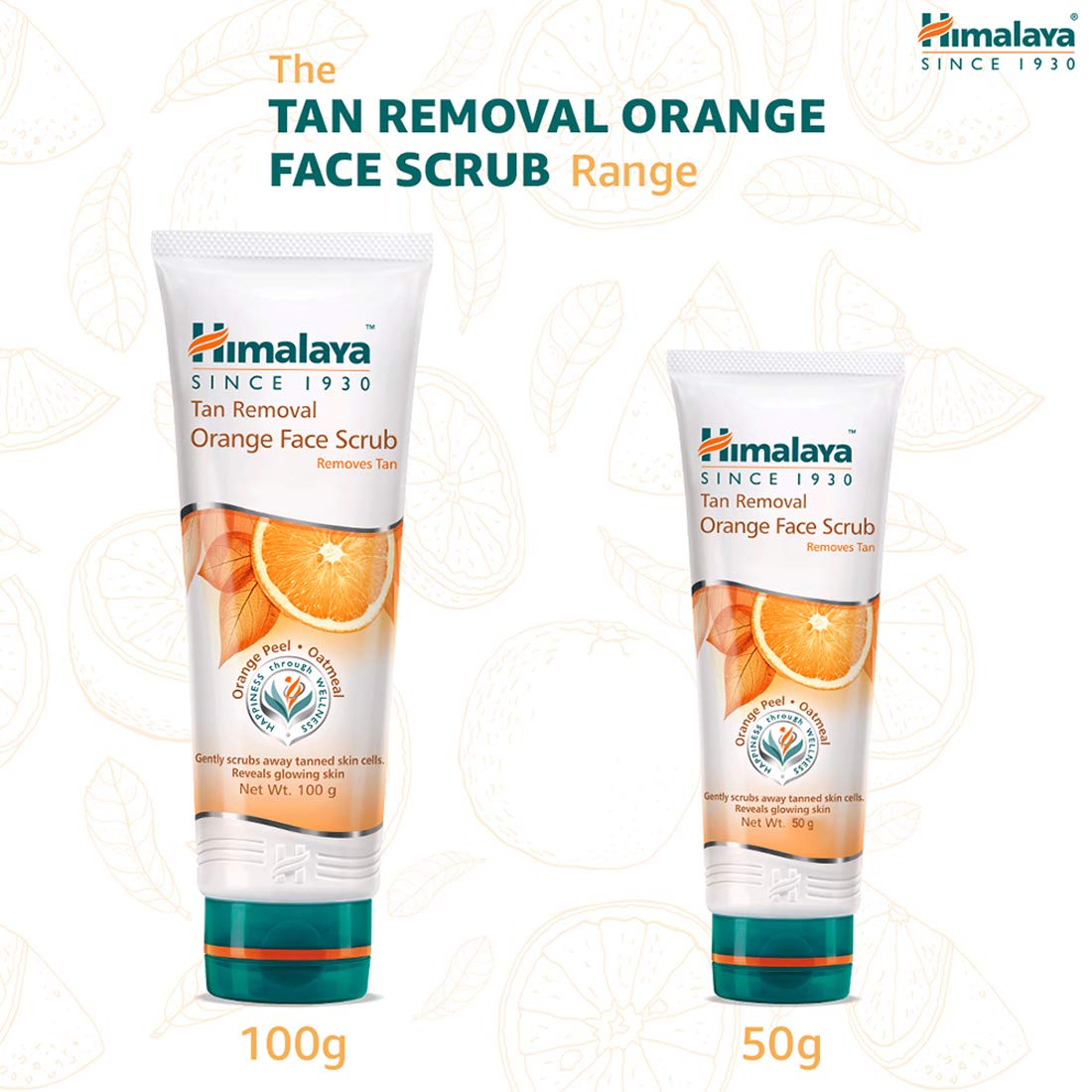 Himalaya Tan Removal Orange Face Scrub, 50g