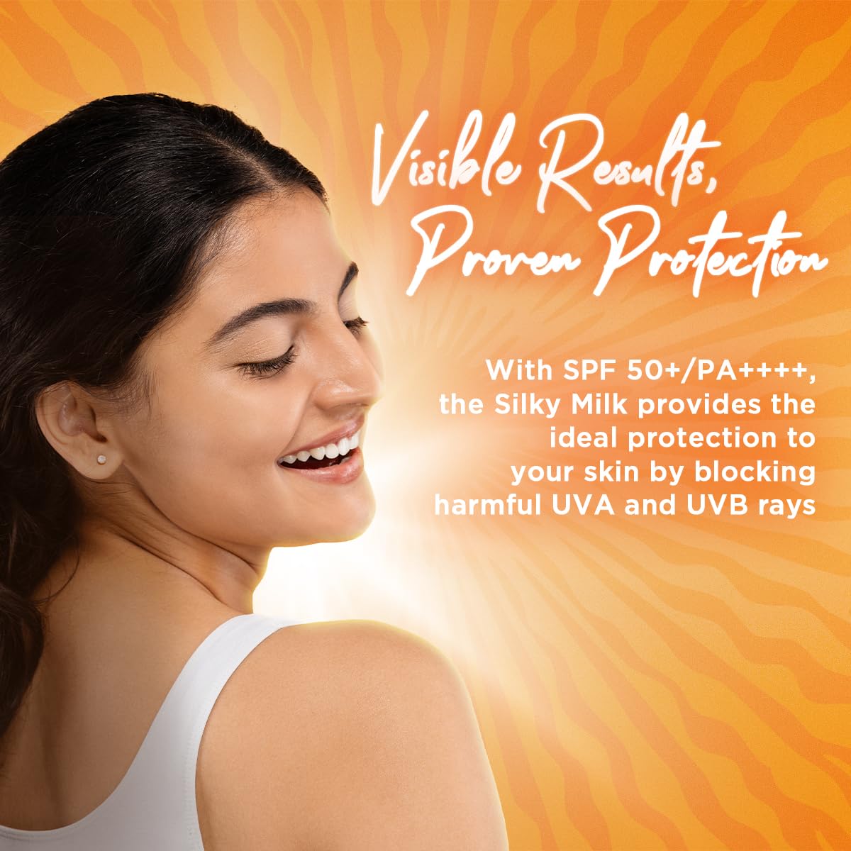 Spawake UV Cut Silky Milk Sunscreen SPF 50 PA++++ | No white cast, Sweat & Water-Resistant | Lightweight & Non-Sticky Formula| High Sun Protection