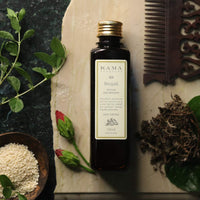 Kama Ayurveda Bringadi Intensive Hair Treatment Oil, 8.4 Fl Oz & Extra Virgin Organic Coconut Oil, 200ml