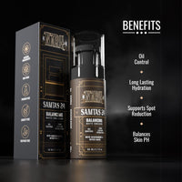 NARH SAMTAS 24 | Oil-Control Moisturizer | Long Lasting Hydration, Acne Spot Reduction With Niacinamide & Witch-Hazel Leaf Extract, Non-Sticky, Nourishing, Fast Absorbing & Balances Skin PH, 50ml