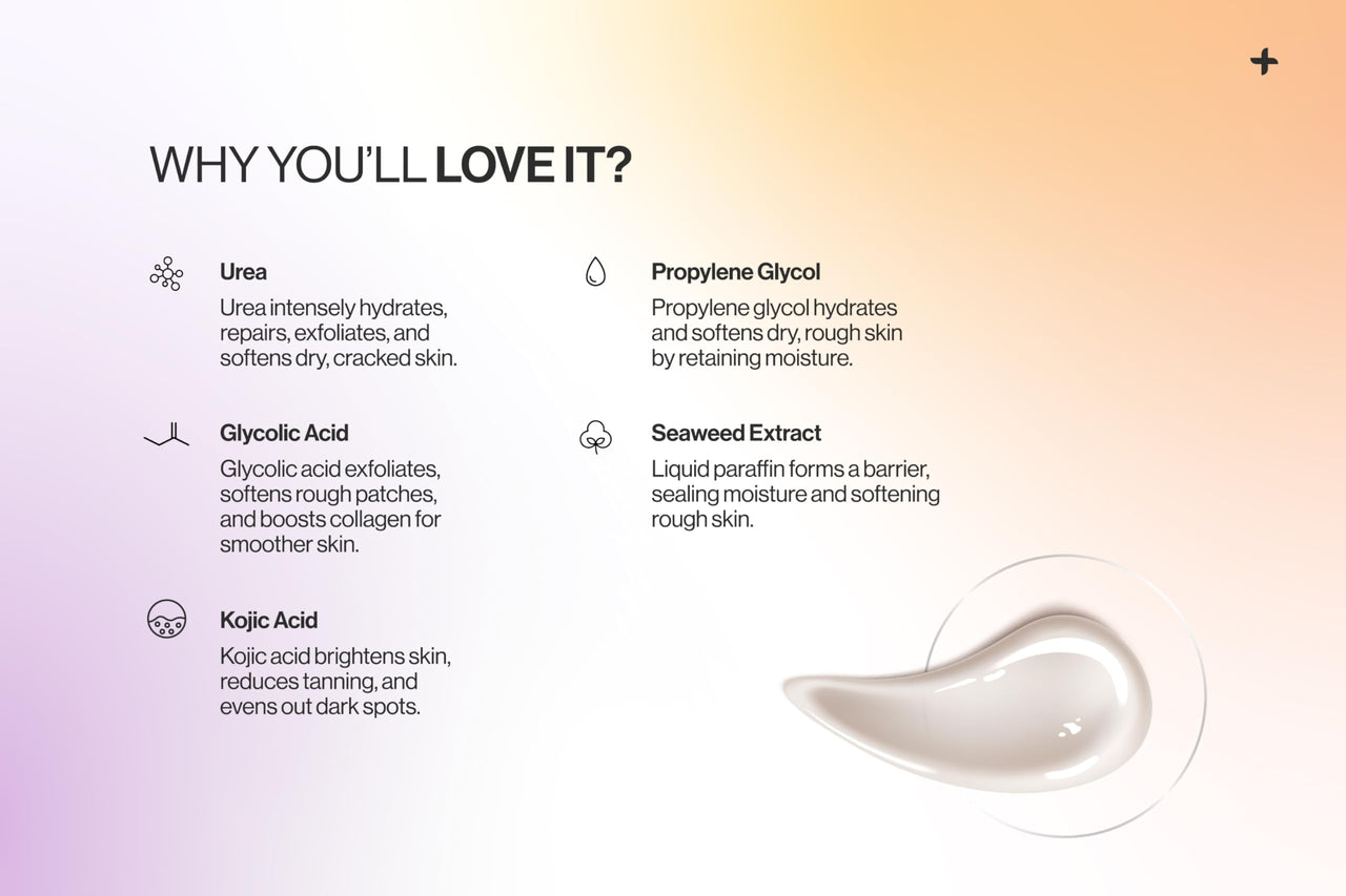 altBeauty Hand & Foot Repair Cream, 100gm| Cracked Heels Relief | Intense Hydration and Nourishment | Detan, Softening and Smoothing |Designed by Dermatologist