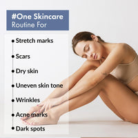 ThriveCo Non-Sticky Skincare Oil suitable for Stretch Marks | Scar Removal | Uneven Skin Tone | Vitamin E | All Skin Types | 80ml