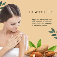 Richfeel Almond Nourishing Body Lotion| Intense Moisturization | With 2X Almond Oil | Smooth and Healthy Looking Skin | For Very Dry Skin | 400 ml