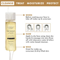 Conscious Chemist Cleanser | 130ml | Face Wash, Cleanser for Oily Skin, Makeup Remover, For Men & Women with SPF & Impurities For Soft & Glowing Skin, Natural Oil - Daily Dissolve (Pack of 2)