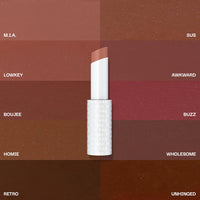 FAE Beauty Modern Matte Lipstick | Comfortable Cushion Matte Formula | One Stroke Application | Longwear | Richly Pigmented (Shade Boujee)