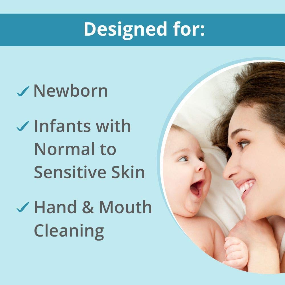 Mother Sparsh 99% Pure Water (72 Unscented Baby Wipes) - Super Thick Fabric