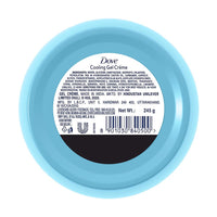 Dove Cooling Gel Crème (Cream), 48 Hrs Long Lasting Hydration, Lightweight, Oil Free Moisturizer For Smooth Skin, Paraben Free, 245 g