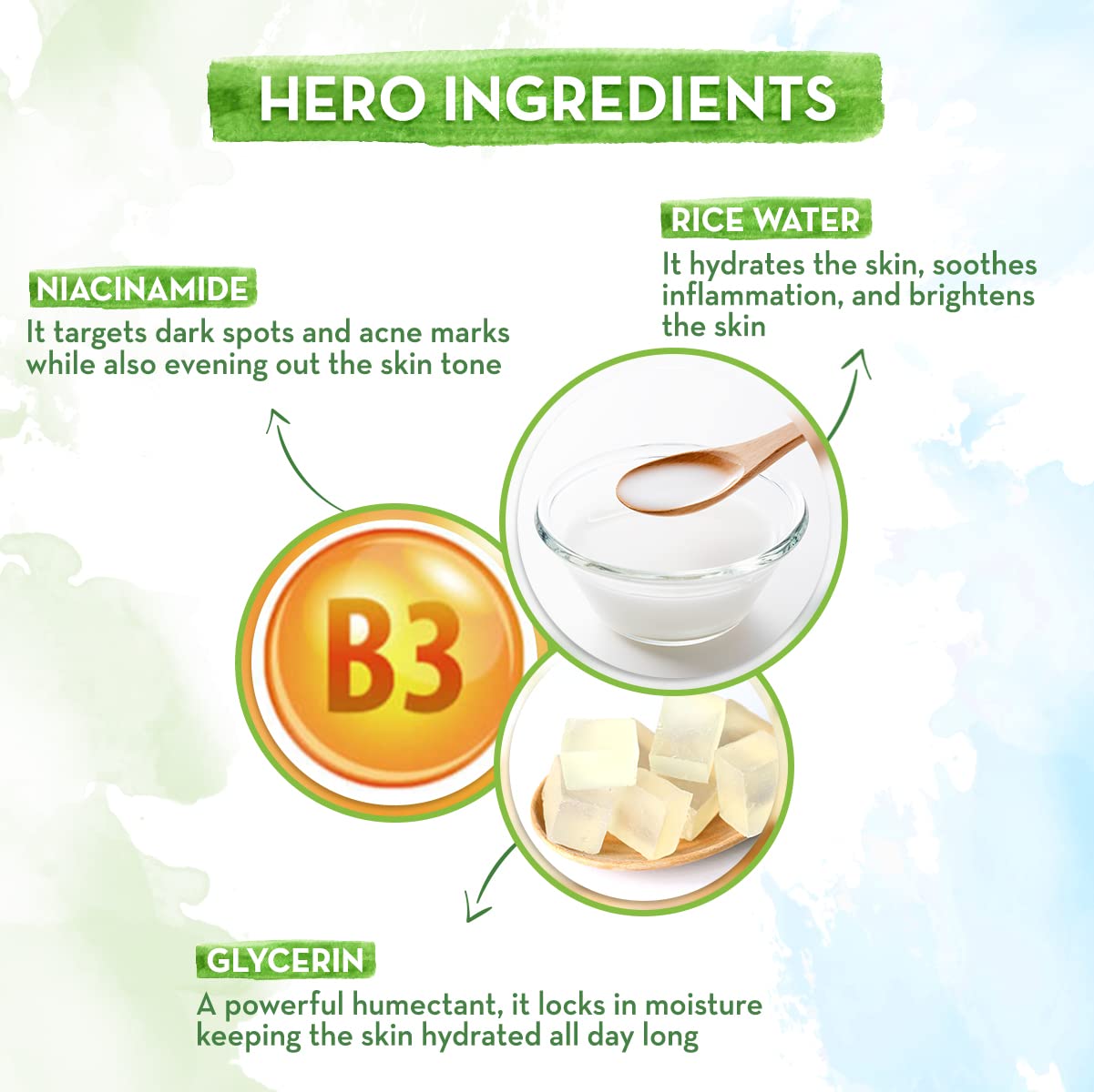 Mamaearth Rice Day Cream for daily use, With Rice Water & Niacinamide for Glass Skin - 50 g