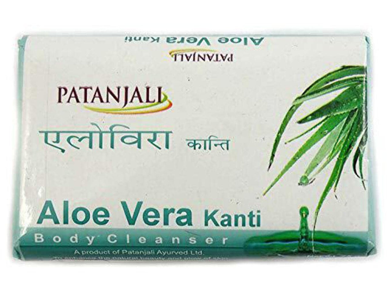 Patanjali Aloevera Kanti Body Cleanser - 150 g (Pack of 5)