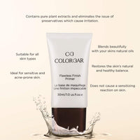 Colorbar Cosmetics Flawless Finish Primer 30 ml, Transparent |Moisturizes Skin | Gel based light weight formula |Provides Radiant & Smooth Finish (Pack of 3)