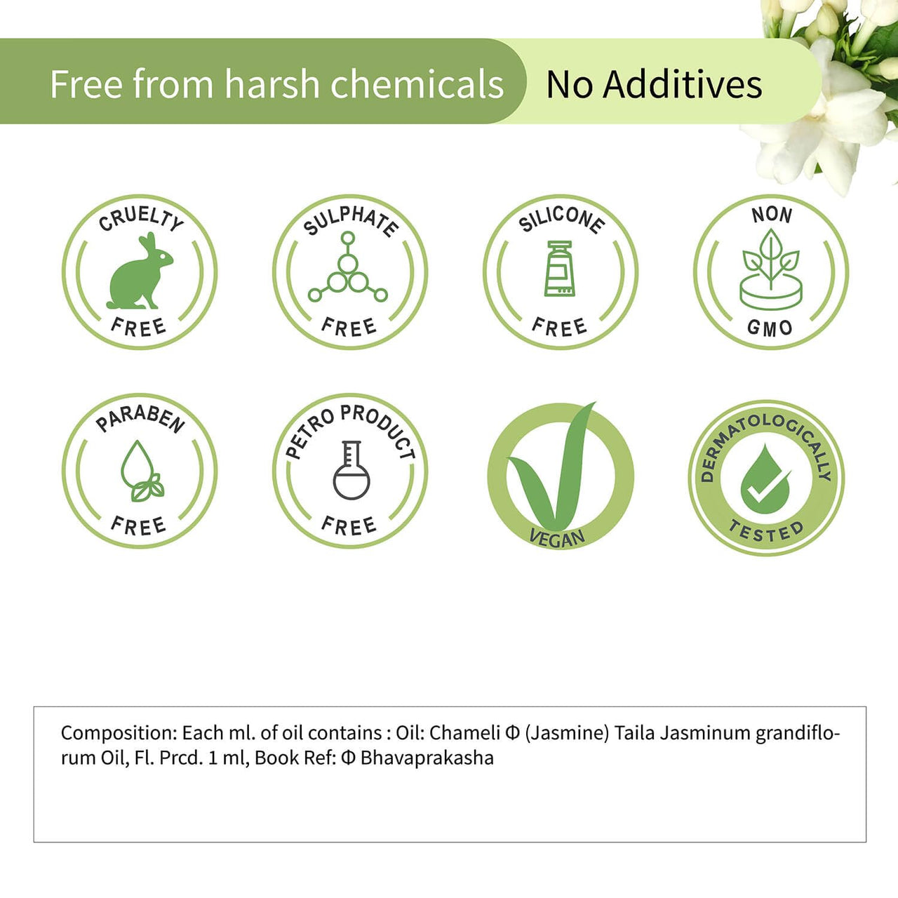 Jasmine essential oil | For Healthy Skin & Hair | Pure & Natural Aromatherapy oil