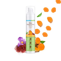 Mamaearth Ubtan Night Cream for glowing skin with Turmeric & Saffron for Skin Brightening – 50 g
