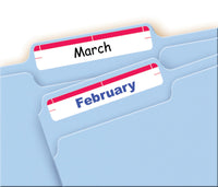 Avery File Folder Labels on 4