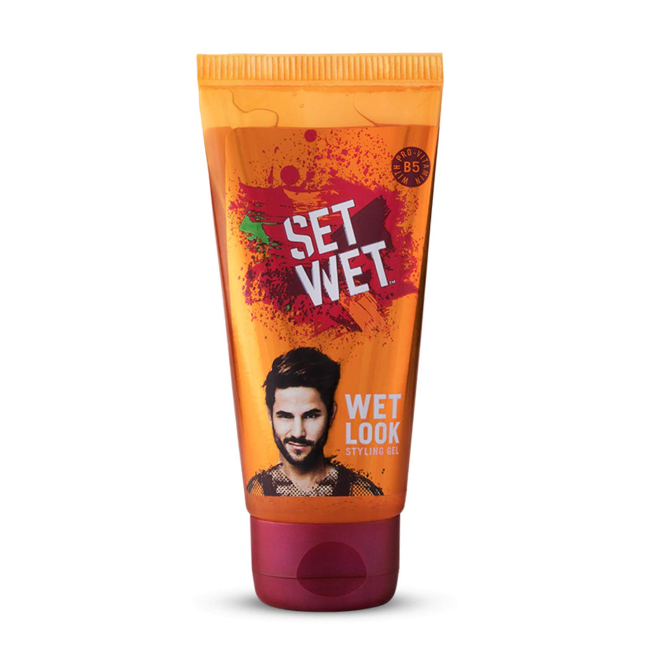Set Wet Hair Gel Wet Look (50ml Tube) & Hair Gel Vertical Hold (50ml Tube) Combo