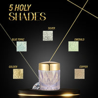 Coloressence Glow Dust Shimmer Highlighter from Gold Collection | Ultra Fine Eye Shimmers | Perfect for Eyes, Lips, Face & Body | No Sticking Glue Needed|Copper -1gm