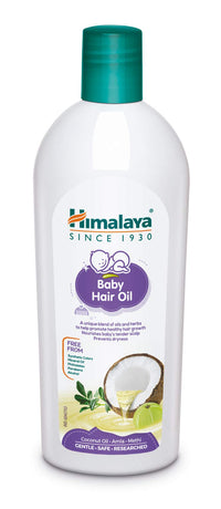 Himalaya Baby Powder, 700G&Baby Hair Oil 200 Ml
