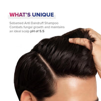 Sebamed Anti Dandruff Shampoo 200 ml | pH 5.5 | Reduces dandruff, scalp itching and irritation | Piroctone Olamine | Phthalates, SLS, Toxin and Parabens free | 50% dandruff reduction in 2 weeks